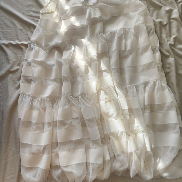 mid-length dress white - Picture 4 of 4